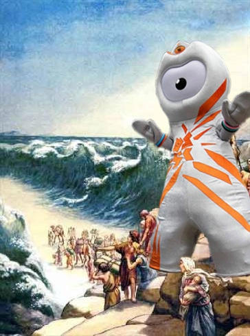 Illustration for article titled A Roundup Of London Olympic Mascot Photoshop Fun (UPDATES!)